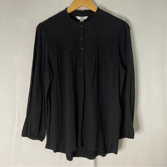 Croft & Barrow‎ black shirt Large - Picture 2 of 7